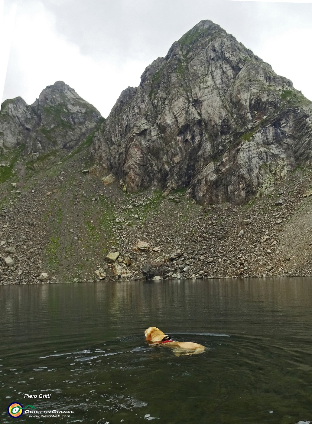 52 Finalmente bagnetto nel Lago Rotondo (2256 m) !.JPG -                                